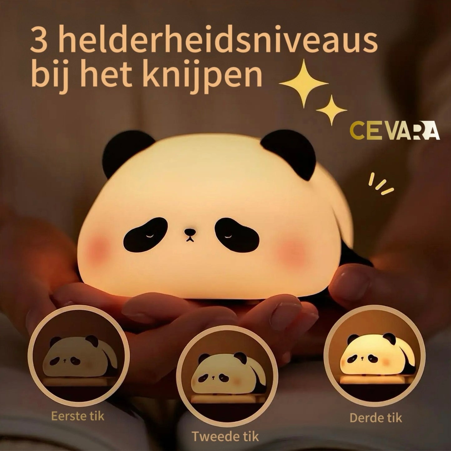 Schattige Dieren Nachtlampje (USB-oplaadbaar LED)