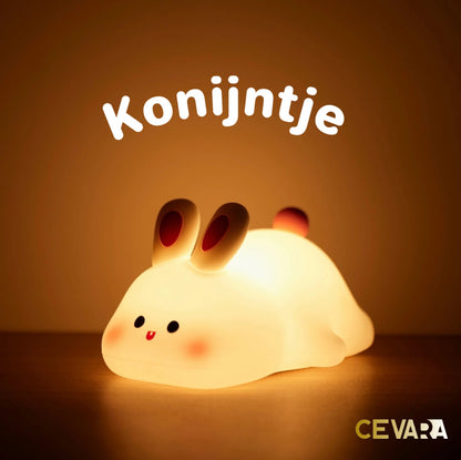 Schattige Dieren Nachtlampje (USB-oplaadbaar LED)