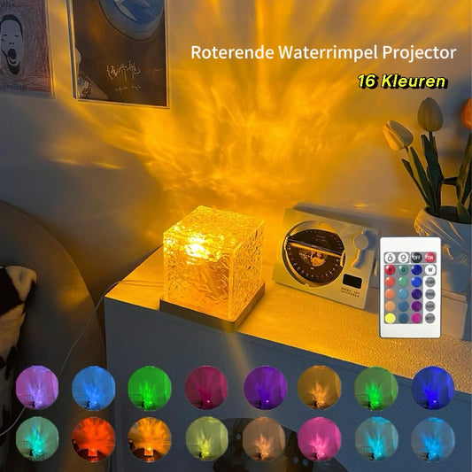 Roterende Waterrimpel Projector